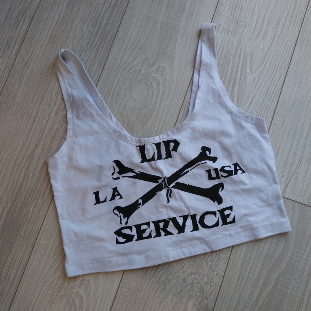 Lip Service Crop Tank
